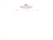 Tablet Screenshot of dawncooper.com